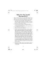 Preview for 25 page of Nokia CK-7W User And Installation Manual