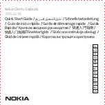 Preview for 1 page of Nokia Clarity Earbuds Quick Start Manual
