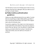 Preview for 79 page of Nokia CLASSIC 3120 User Manual