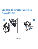 Предварительный просмотр 6 страницы Nokia CR-99 - Cell Phone charger/holder User Manual