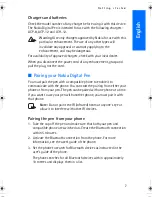 Preview for 8 page of Nokia Digital Pen User Manual