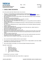 Preview for 4 page of Nokia E61 Service Manual