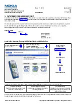 Предварительный просмотр 5 страницы Nokia E61 Service Manual