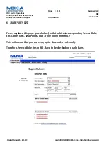 Предварительный просмотр 8 страницы Nokia E61 Service Manual