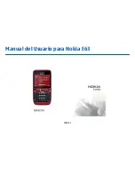 Предварительный просмотр 160 страницы Nokia E63 User Manual