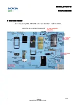 Предварительный просмотр 9 страницы Nokia E66 Service Manual