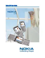 Nokia E70 User Manual preview