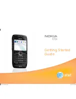 Nokia E71x Getting Started Manual preview