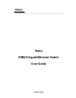Preview for 1 page of Nokia ESB26 User Manual