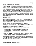 Preview for 38 page of Nokia FAPr-hsp 5000 User Manual