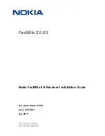 Preview for 1 page of Nokia FastMile Installation Manual