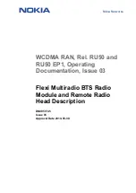 Nokia Flexi Multiradio BTS Technical-Operating Documentation preview