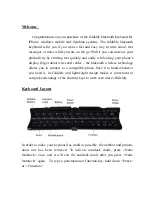 Preview for 2 page of Nokia Foldable Bluetooth Keyboard User Manual