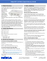 Nokia G-010G-A Quick Reference Manual preview