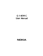 Nokia G-140W-C User Manual preview