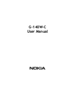 Предварительный просмотр 1 страницы Nokia G-140W-C User Manual