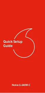 Nokia G-240W-C Quick Start Manual preview