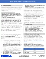 Preview for 2 page of Nokia G-2425G-A Quick Reference Manual