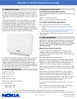 Preview for 1 page of Nokia G-2425G-B Quick Reference Manual