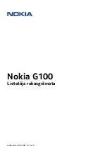 Nokia G100 Manual предпросмотр