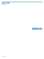 Предварительный просмотр 1 страницы Nokia HERE Drive User Manual