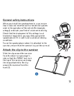 Preview for 13 page of Nokia HF-300 User Manual