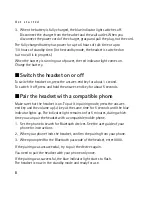 Предварительный просмотр 8 страницы Nokia HS 36W User Manual