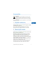 Preview for 3 page of Nokia HSU-4 Installation Manual