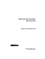 Nokia Intrusion Prevention Quick Setup Manual preview