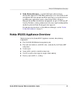 Предварительный просмотр 21 страницы Nokia IP2255 - Security Appliance Installation Manual