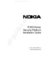Nokia IP300 Series Installation Manual preview