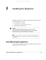 Preview for 27 page of Nokia IP380 - Security Appliance Appliance Installation Manual