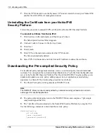 Preview for 176 page of Nokia IP40 - Satellite Unlimited - Security Appliance User Manual
