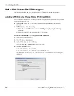 Preview for 184 page of Nokia IP40 - Satellite Unlimited - Security Appliance User Manual