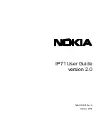 Nokia IP71 User Manual предпросмотр