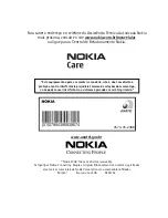 Предварительный просмотр 35 страницы Nokia LD-3W - Wireless GPS Module User Manual