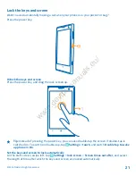 Предварительный просмотр 21 страницы Nokia Lumia 1020 RM-875 User Manual