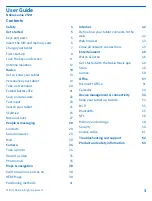 Preview for 3 page of Nokia Lumia 2520 User Manual