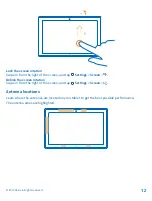 Preview for 12 page of Nokia Lumia 2520 User Manual