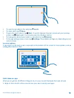 Preview for 16 page of Nokia Lumia 2520 User Manual