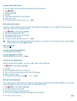 Preview for 87 page of Nokia Lumia 521 User Manual