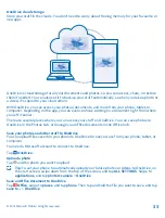 Предварительный просмотр 33 страницы Nokia Lumia 525 User Manual