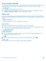 Предварительный просмотр 84 страницы Nokia Lumia 525 User Manual