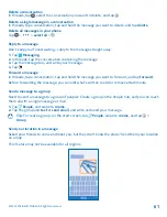 Предварительный просмотр 61 страницы Nokia Lumia 530 User Manual