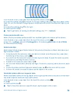 Preview for 70 page of Nokia Lumia 630 User Manual