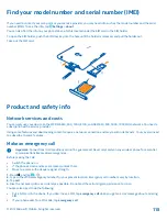 Предварительный просмотр 118 страницы Nokia Lumia 720 User Manual