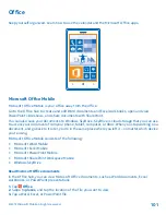 Предварительный просмотр 101 страницы Nokia Lumia 925 User Manual