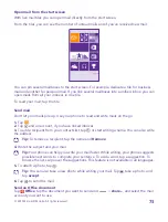 Preview for 73 page of Nokia Lumia User Manual