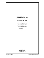 Preview for 2 page of Nokia M10 User Manual