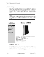 Preview for 45 page of Nokia M1112 Administrator'S Manual